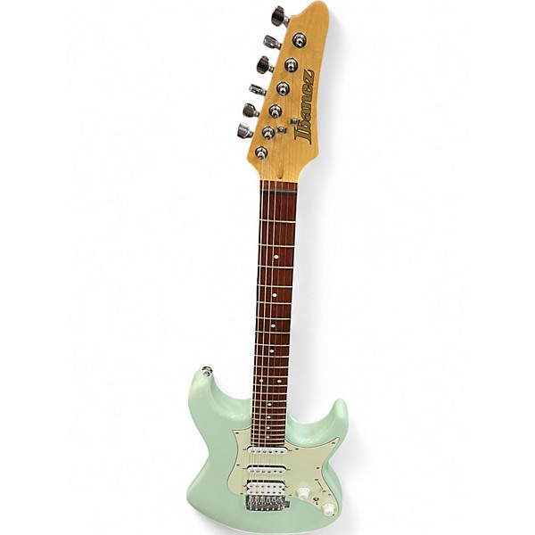Used Ibanez AZES40 Blue Solid Body Electric Guitar