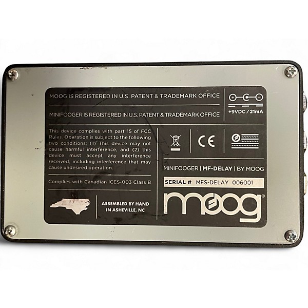 Used Moog Minifooger MF Delay Effect Pedal