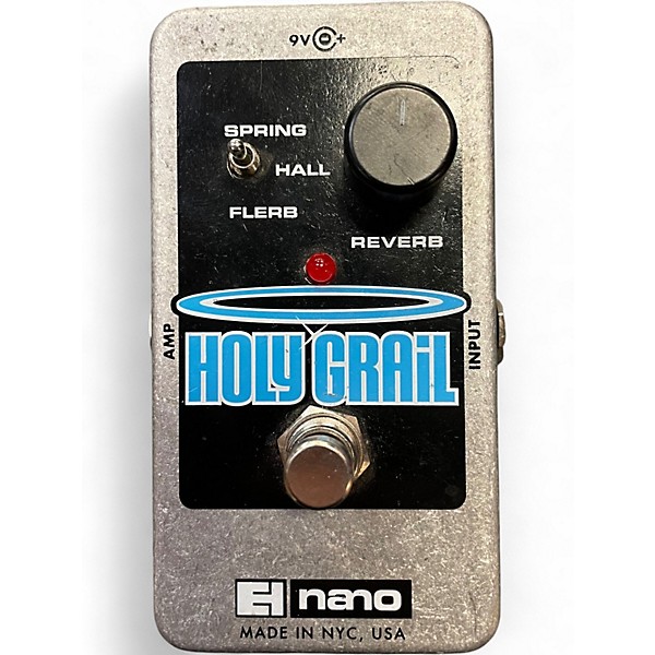 Used Electro-Harmonix Nano Holy Grail Reverb Effect Pedal