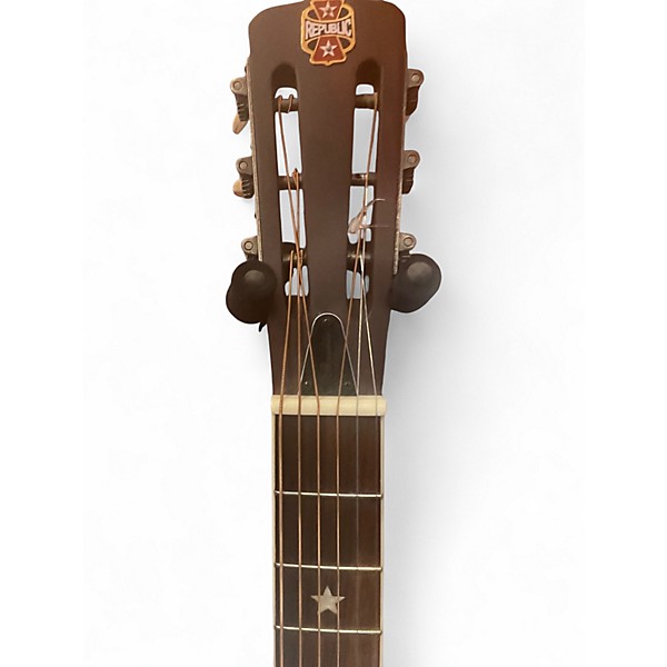 Used Republic Parlor antique Nickel-Plated Resonator Guitar