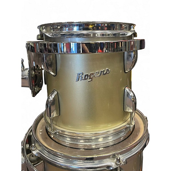 Used Rogers 7 Piece 7 Piece Champagne Fade Drum Kit