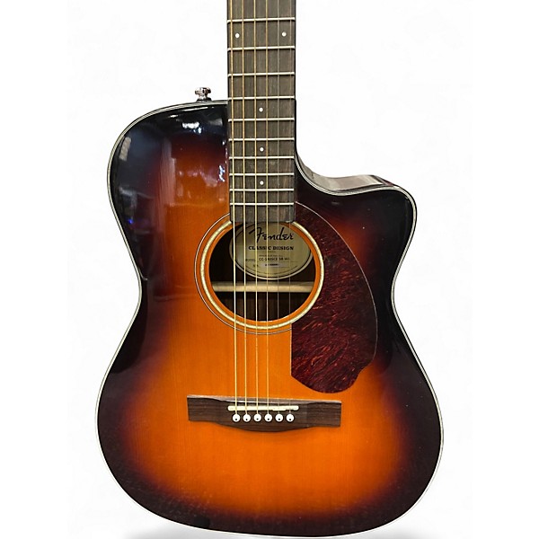 Used Fender FA100 burst Acoustic Guitar