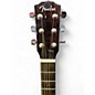Used Fender FA100 burst Acoustic Guitar