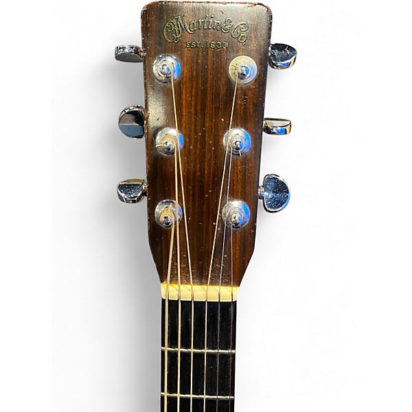 Used 1970s Martin D28 Natural Acoustic Guitar