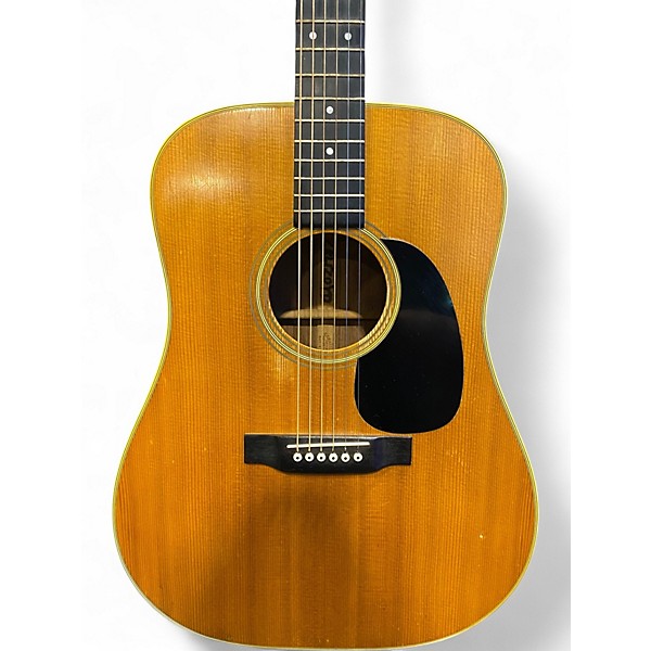 Used 1970s Martin D28 Natural Acoustic Guitar