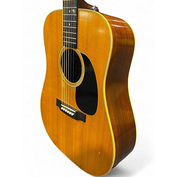 Used 1970s Martin D28 Natural Acoustic Guitar