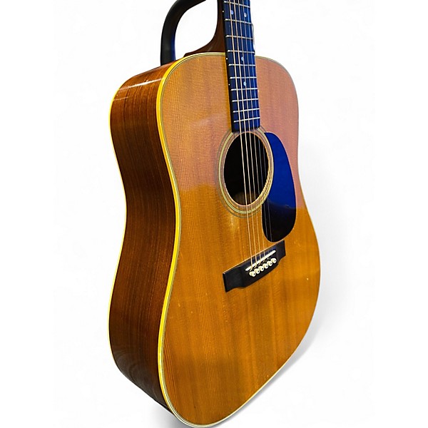 Used 1970s Martin D28 Natural Acoustic Guitar