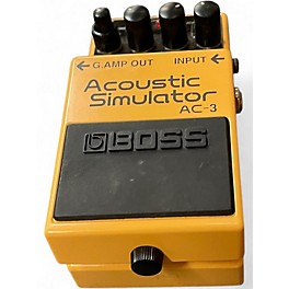 Used BOSS AC3 Acoustic Simulator Effect Pedal