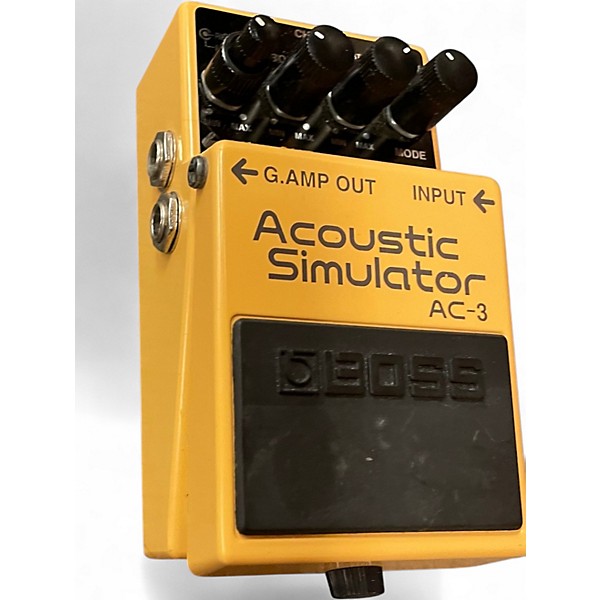 Used BOSS AC3 Acoustic Simulator Effect Pedal