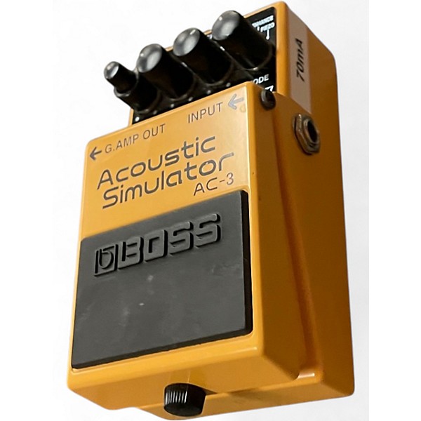 Used BOSS AC3 Acoustic Simulator Effect Pedal