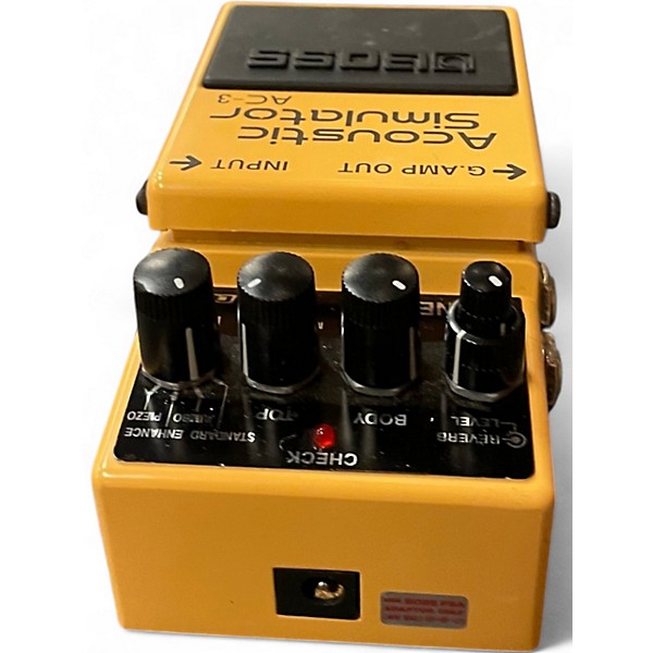 Used BOSS AC3 Acoustic Simulator Effect Pedal