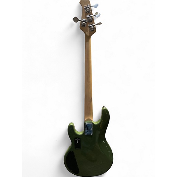 Used Sterling by Music Man RAY 4HH Olive Green Electric Bass Guitar