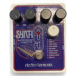 Used Electro-Harmonix SYNTH9 Synthesizer Effect Pedal