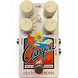 Used Electro-Harmonix Canyon Delay and Looper Effect Pedal