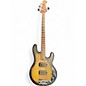 Used Sterling by Music Man Ray34 Natural Burl Satin Electric Bass Guitar thumbnail