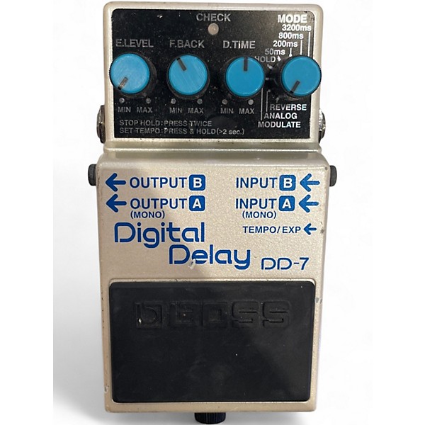 Used BOSS DD7 Digital Delay Effect Pedal