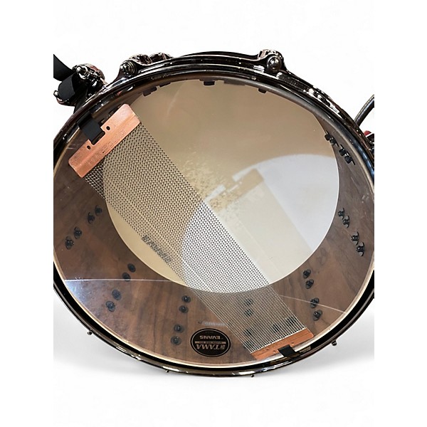 Used TAMA 6.5X14 Starclassic Snare Black Drum