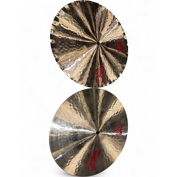 Used Paiste 14in Sound Edge Hi Hat Bottom Cymbal
