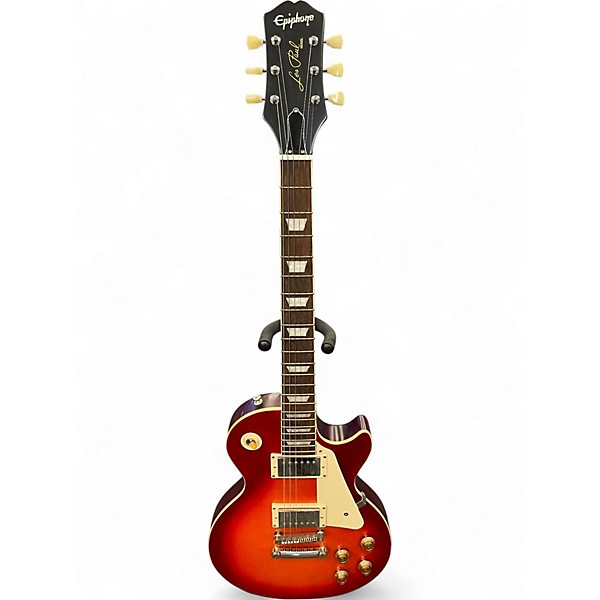 Used Epiphone 1959 Reissue Les Paul Standard Cherry Sunburst Solid Body Electric Guitar