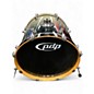 Used PDP by DW 6 Piece Concept Maple X7 Metalic Green Fade Drum Kit