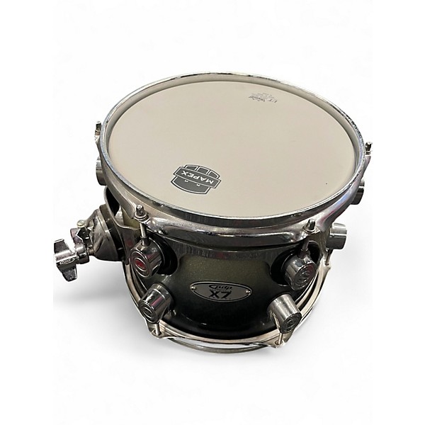 Used PDP by DW 6 Piece Concept Maple X7 Metalic Green Fade Drum Kit