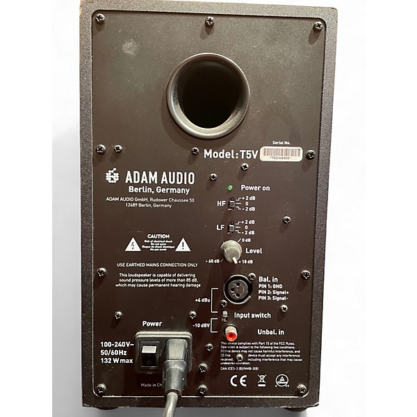 Used ADAM Audio T5V PAIR Powered Monitor