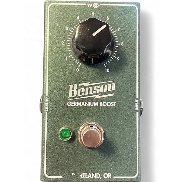 Used Benson Amps Germanium Boost Effect Pedal