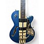 Used Deusenberg Mike Cambpell Starplayer TV Blue Hollow Body Electric Guitar