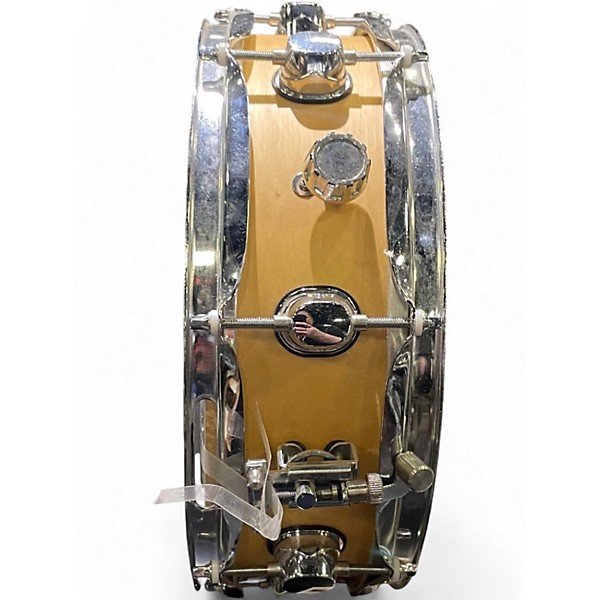 Used Ludwig 13X4 ACCENT CS CUSTOM Natural Drum