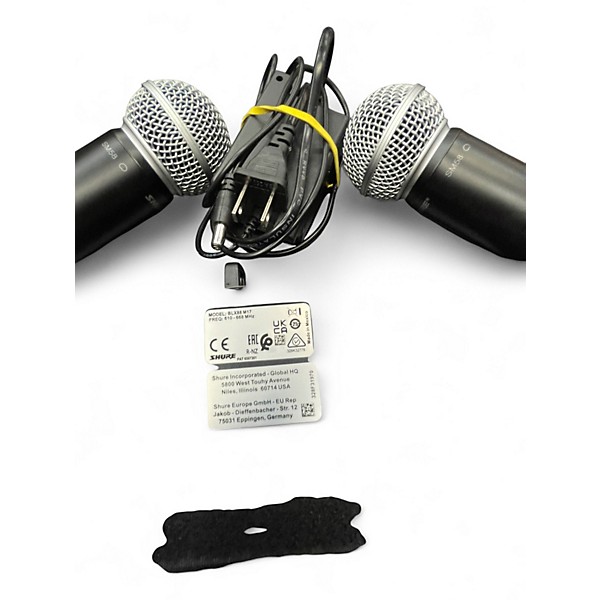 Used Shure BLX88 M17 Handheld Wireless System