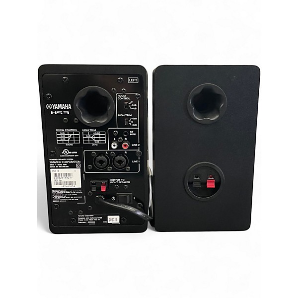 Used Yamaha HS3 Pair Powered Monitor