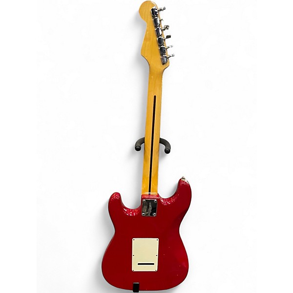 Used Squier II Standard Stratocaster Red Solid Body Electric Guitar