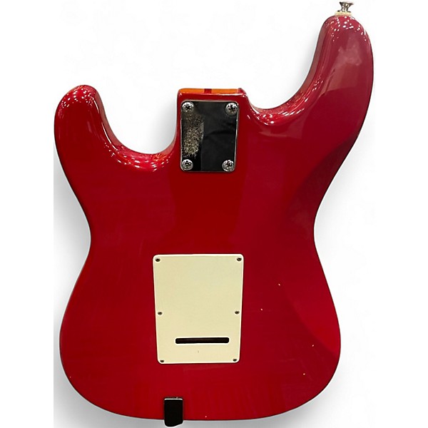 Used Squier II Standard Stratocaster Red Solid Body Electric Guitar