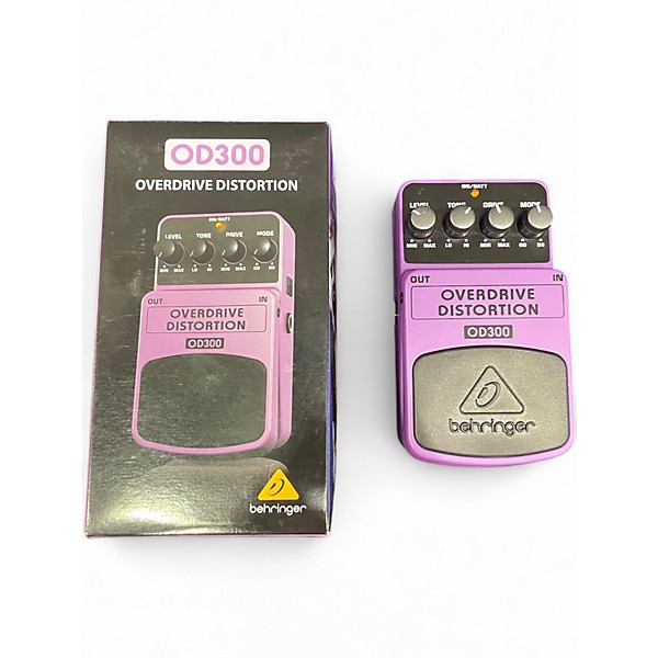 Used Behringer OD300 Overdrive/Distortion Effect Pedal