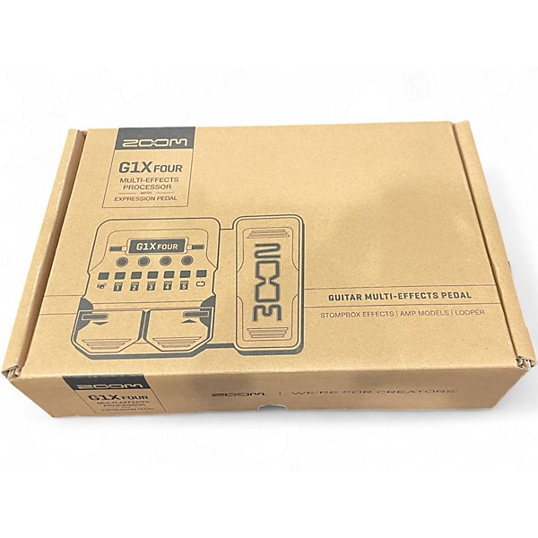 Used Zoom G1XFOUR Effect Processor