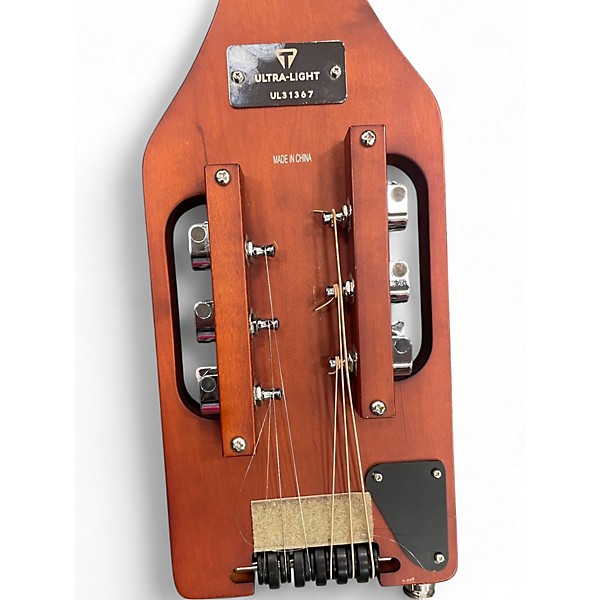 Used Traveler Guitar Ultra Light Natural Acoustic Guitar