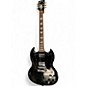 Used Gibson SG Black Solid Body Electric Guitar thumbnail