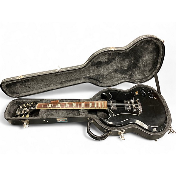 Used Gibson SG Black Solid Body Electric Guitar