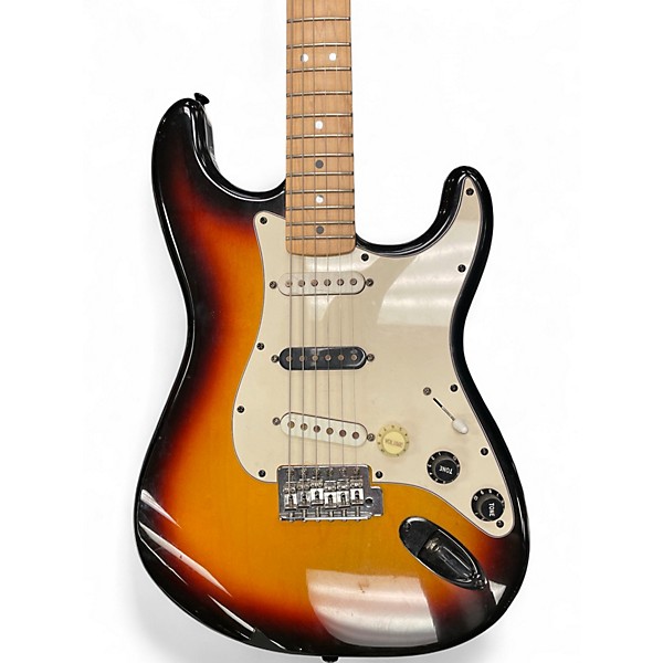 Used Fender Standard Stratocaster 3 Color Sunburst Solid Body Electric Guitar