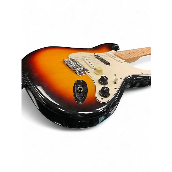 Used Fender Standard Stratocaster 3 Color Sunburst Solid Body Electric Guitar