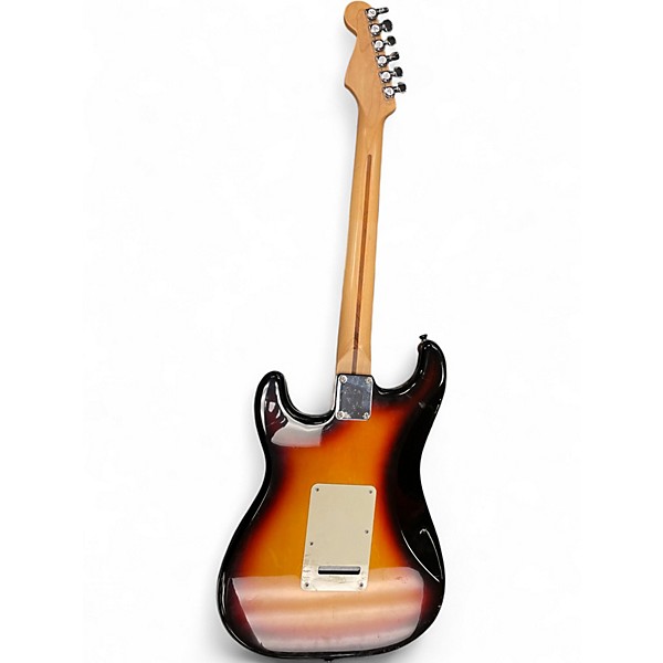 Used Fender Standard Stratocaster 3 Color Sunburst Solid Body Electric Guitar