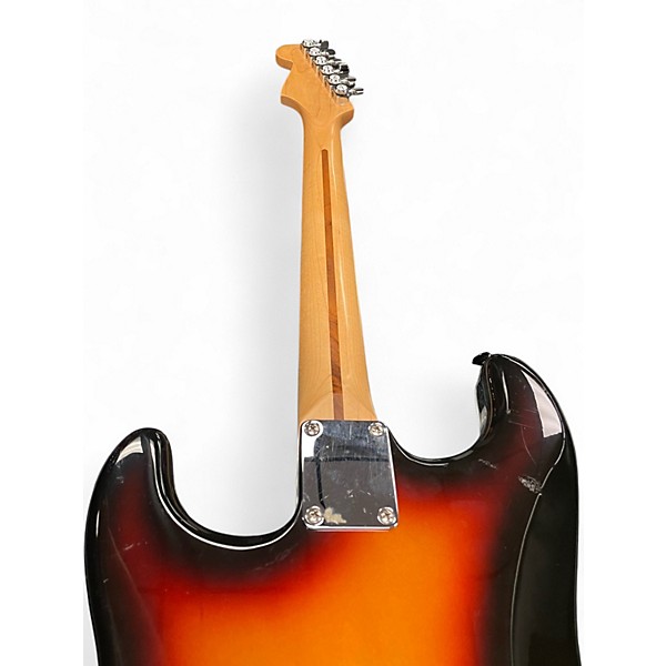 Used Fender Standard Stratocaster 3 Color Sunburst Solid Body Electric Guitar