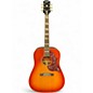 Used Epiphone Inspired by Gibson Hummingbird Aged Cherry Sunburst Acoustic Electric Guitar thumbnail