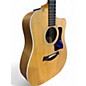 Used Taylor 210CE Natural Acoustic Guitar