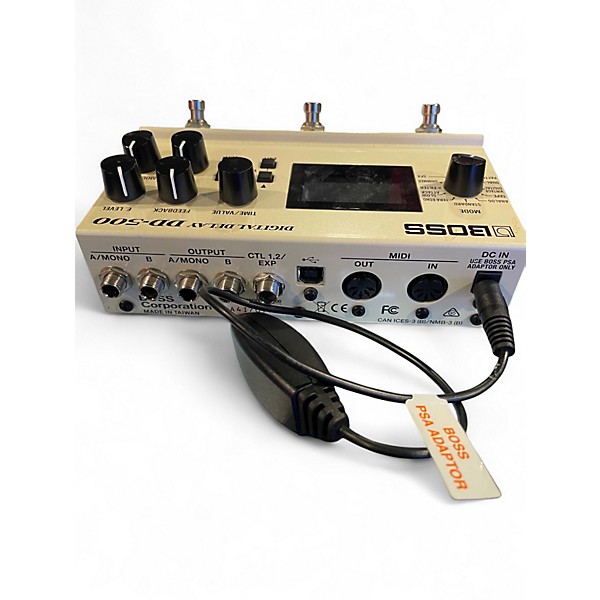 Used BOSS DD500 Digital Delay Effect Pedal