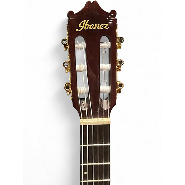 Used Ibanez GA35TCE-DVS Dark Vintage Sunburst Classical Acoustic Electric Guitar