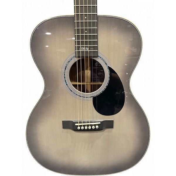 Used Martin OMJM 20th Anniversary John Mayer Signature GREY SUNBURST Acoustic Guitar