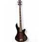 Used Schecter Guitar Research Stiletto Extreme 4 String Burgundy burst Electric Bass Guitar thumbnail