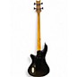 Used Schecter Guitar Research Stiletto Extreme 4 String Burgundy burst Electric Bass Guitar