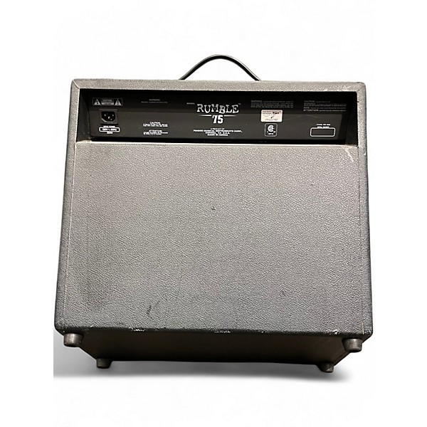 Used Fender Rumble 75 75W 1x12 Bass Combo Amp